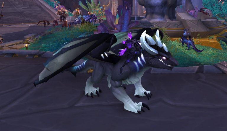 netherdrache schwarzer skin